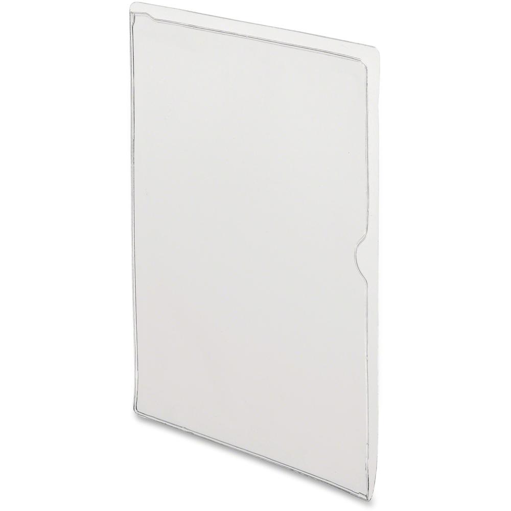 Pendaflex CopyGard Heavy-Gauge File Jacket - 8 1/2" x 11" - Vinyl - Clear - 25 / Box. Picture 1