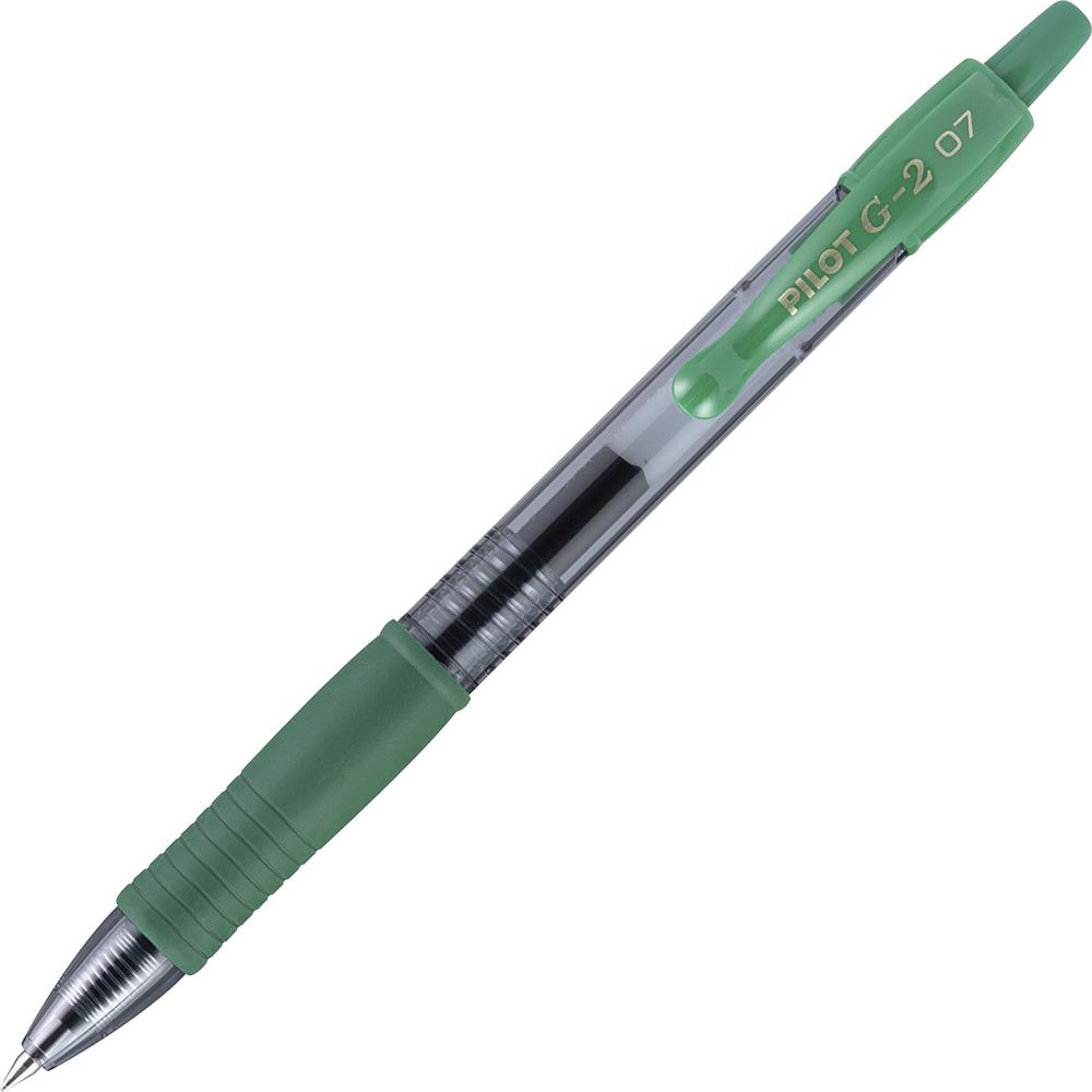 G2 Premium Gel Ink Retractable Pens - Refillable - Retractable - Green Ink - Gel-based - 1 Dozen. Picture 1
