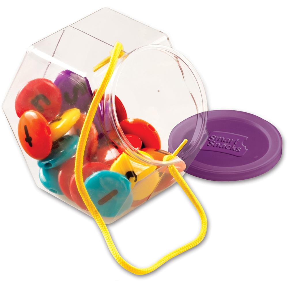 Smart Snacks ABC Lacing Sweets - Theme/Subject: Learning - Skill Learning: Eye-hand Coordination, Spelling, Fine Motor, Letter Recognition, Word Building, Creativity, Imagination, Sequencing, Alphabet. Picture 1