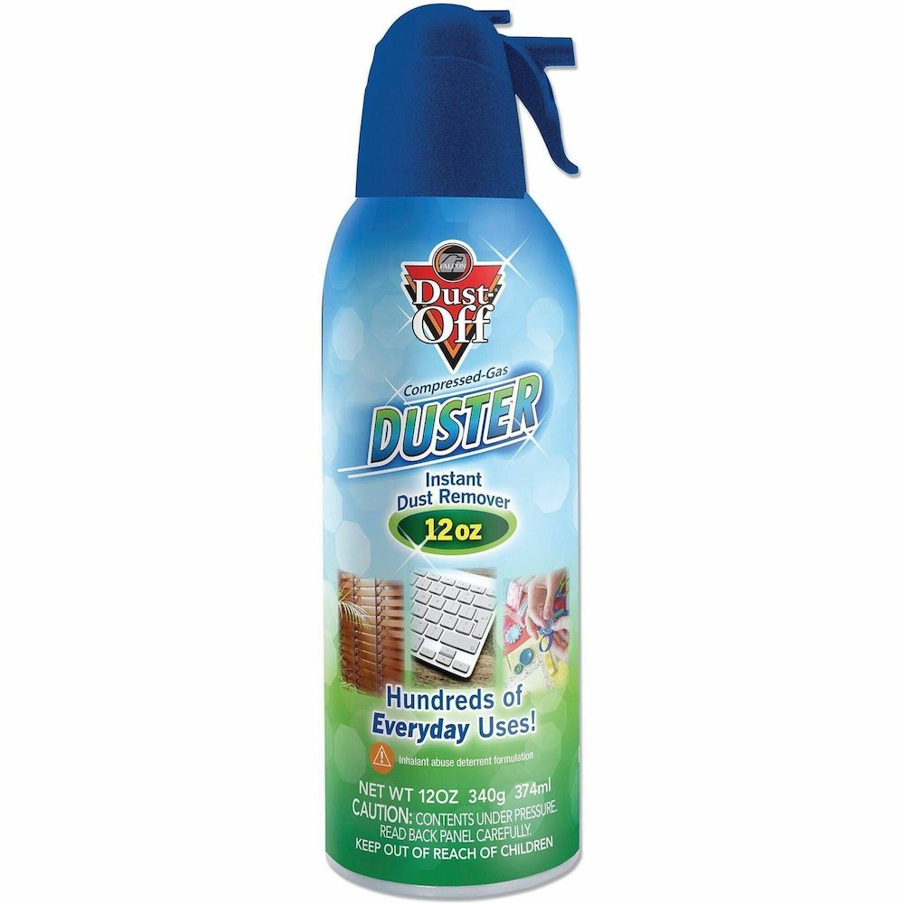 Dust-Off Air Duster - For Computer Equipment, Printer Accessories - 12 fl oz. Picture 1