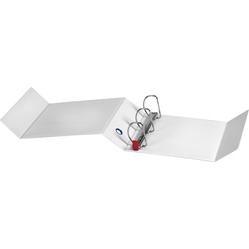 Cardinal FreeStand Easy Open Slant-D Ring Binder - 4" Binder Capacity - Letter - 8 1/2" x 11" Sheet Size - 775 Sheet Capacity - 3 3/8" Spine Width - 3 x D-Ring Fastener(s) - Polypropylene - White - 4.. Picture 1