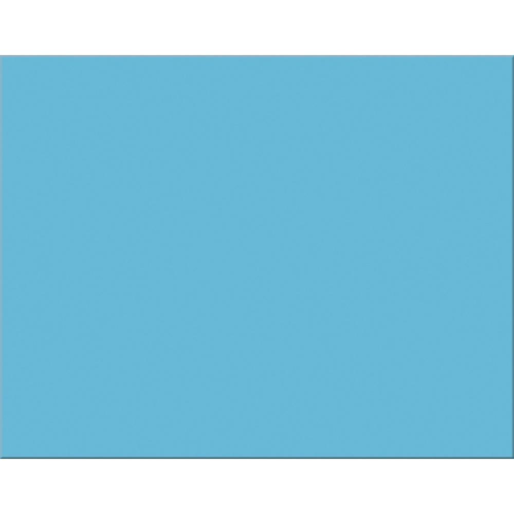 Pacon Railroad Board - Art Project, Mat, Painting, Marker, Poster, Stenciling, Block Printing, Mounting - 22"Height x 28"Width x 1"Length - 25 / Carton - Light Blue. Picture 1