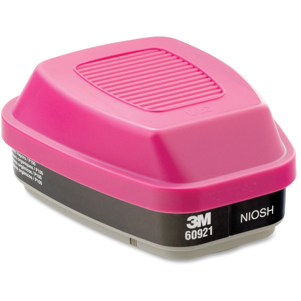 3M 60921 Organic Vapor Cartridge/Filter - Reusable - 2 / Box. Picture 1