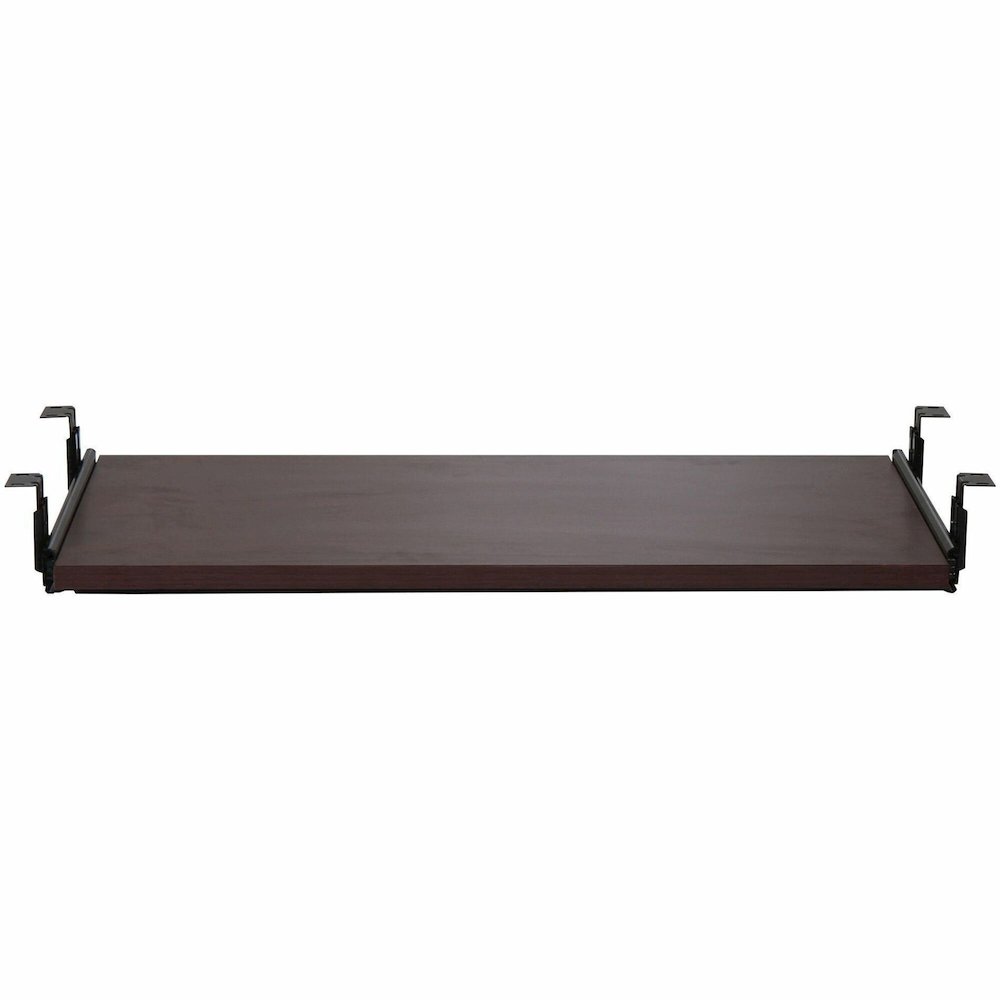 Lorell Universal Keyboard Tray - 25.6" Width x 15.1" Depth - Mahogany - 1 Each. Picture 1