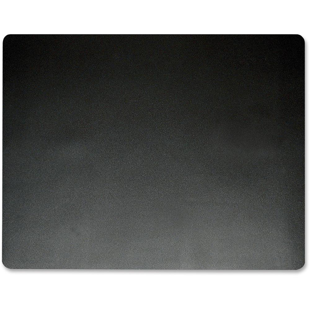 Artistic Eco-Black Antimicrobial Desk Pad - Rectangular - 19" Width x 24" Depth - Black. Picture 1