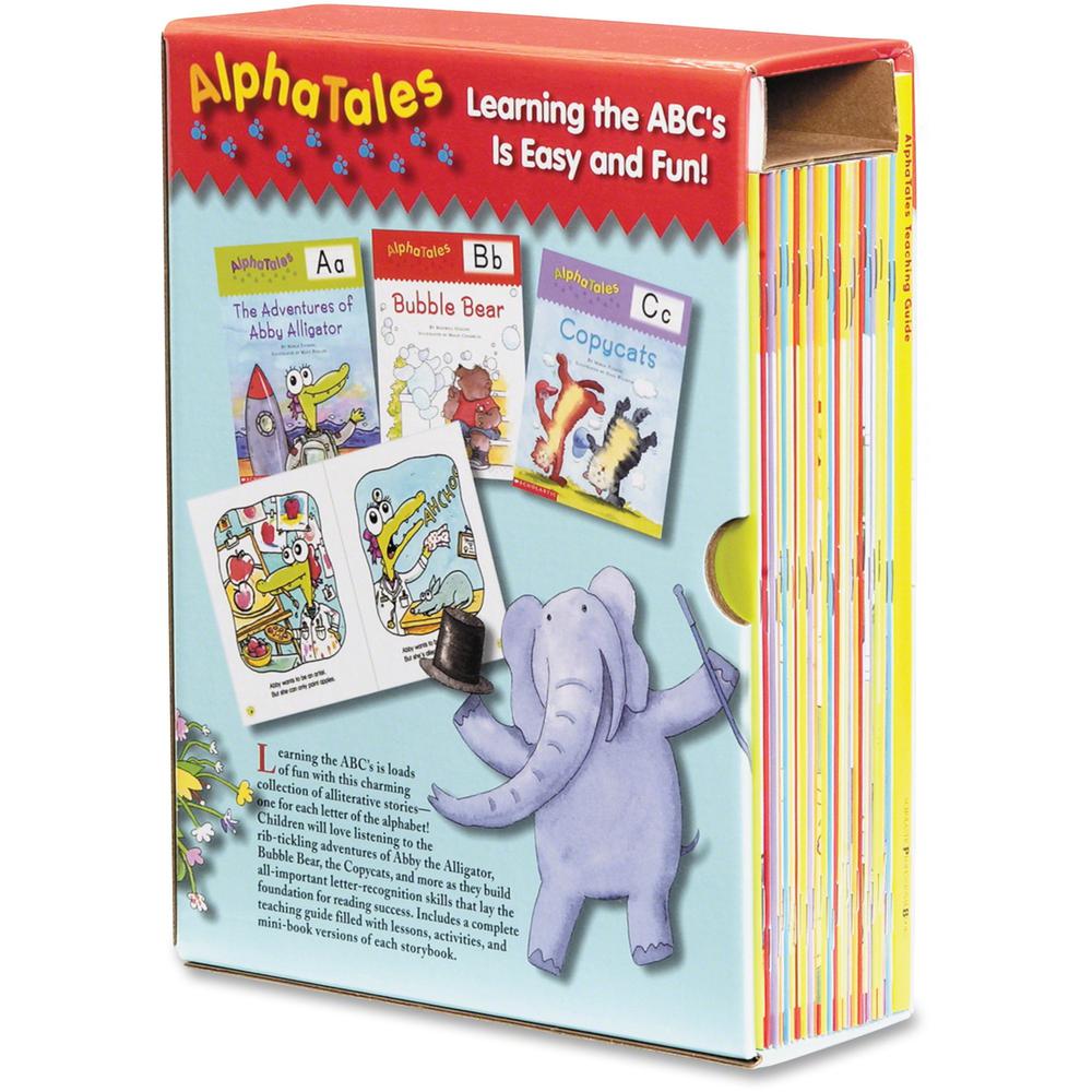 Scholastic Res. Pre-K AlphaTales Book Set Printed Book - Softcover - Grade Pre K-1. Picture 1
