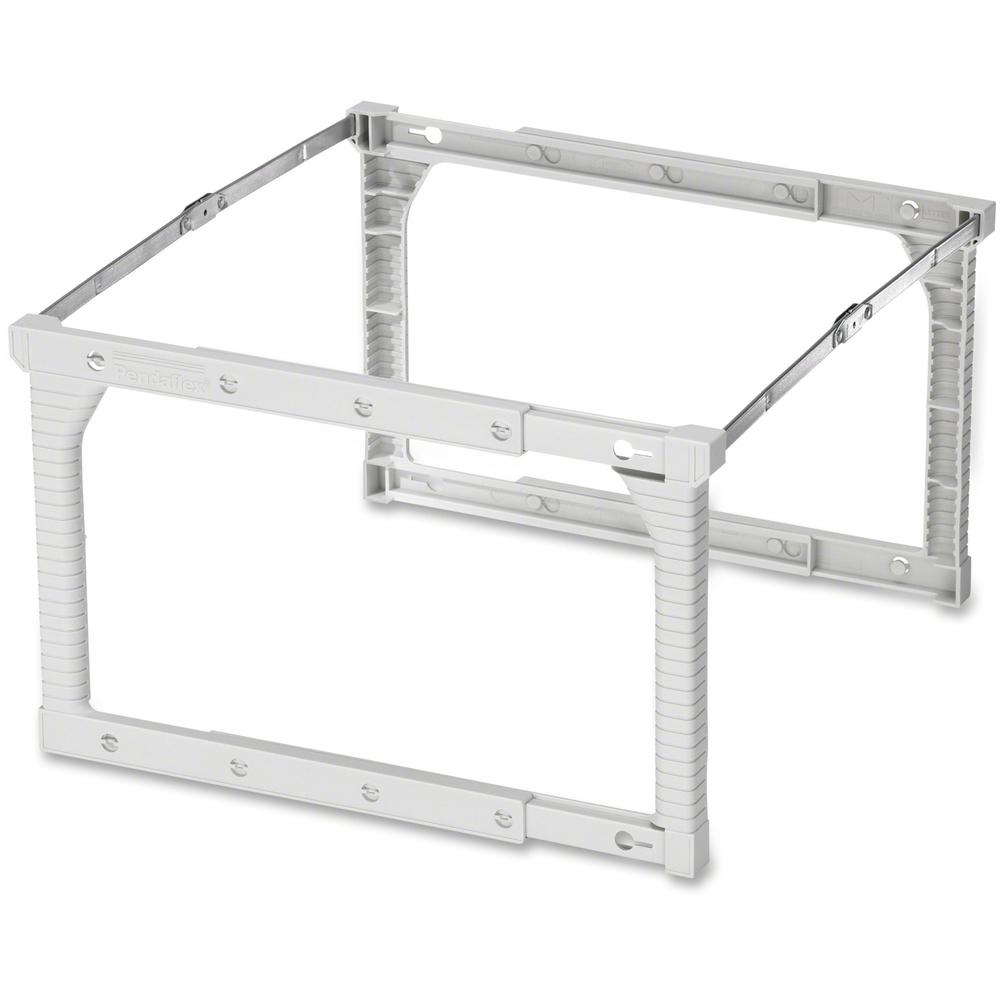 Pendaflex Folder Frames - Letter, Legal - Metal - Light Gray - 1 / Box. Picture 1
