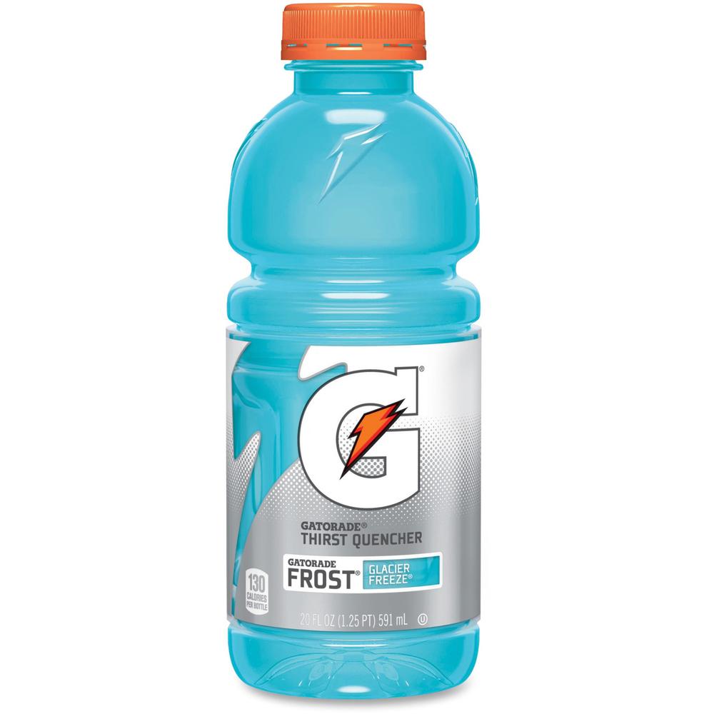 Gatorade Glacier Freeze Thirst Quencher - 20 fl oz (591 mL) - 24 / Carton. Picture 1