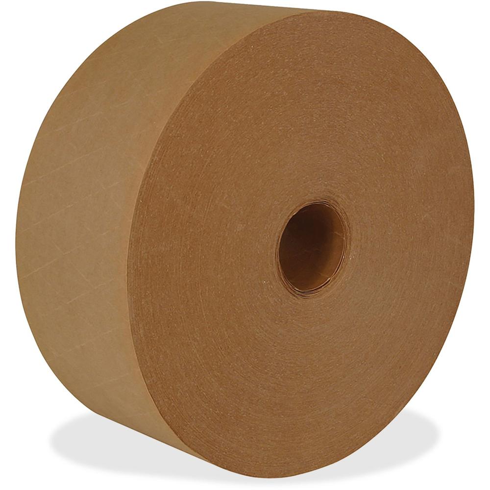 ipg Medium Duty Water-activated Tape - 125 yd Length x 2.83" Width - Natural - Weather Resistant - For Sealing, Packing - 1 Carton. Picture 1