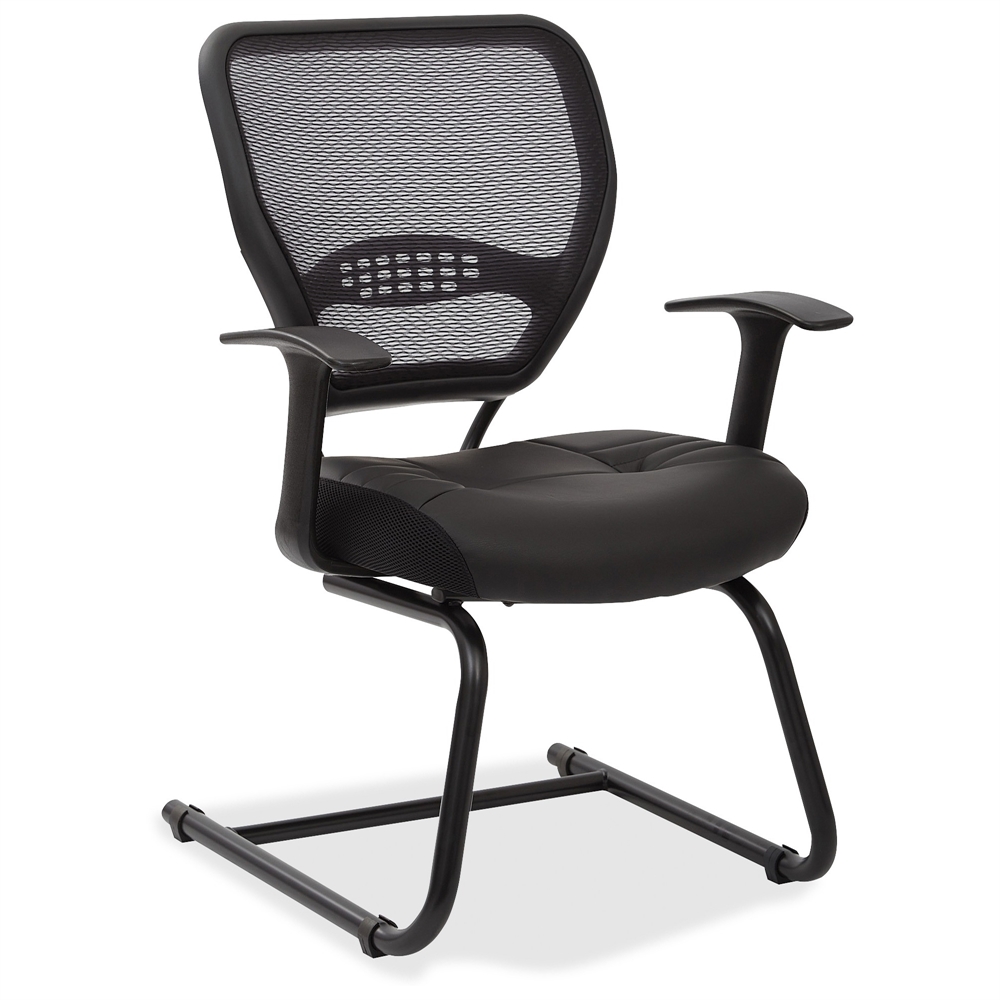 Space seating Professional Air Grid Back Visitors Chair. Picture 1