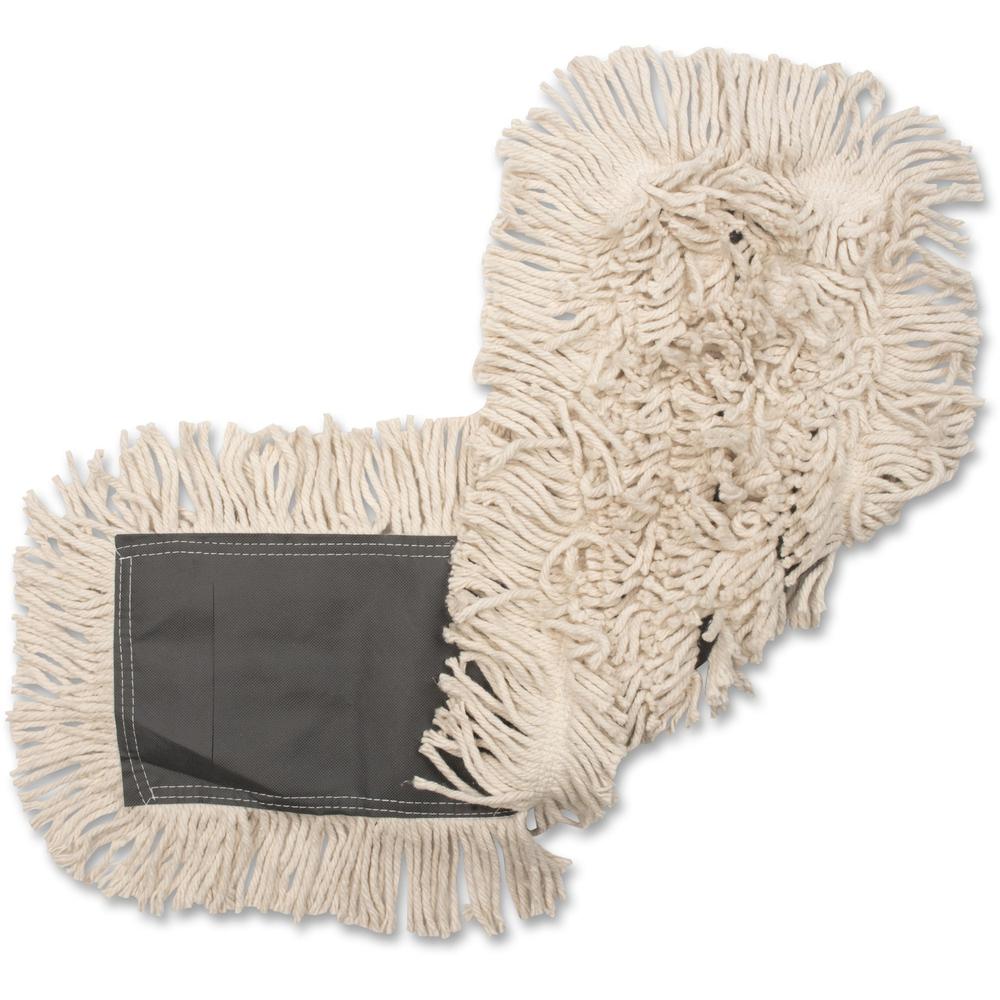 Genuine Joe Disposable Dust Mop Refill - 5" Width x 36" Length - Synthetic - 1Each. Picture 1
