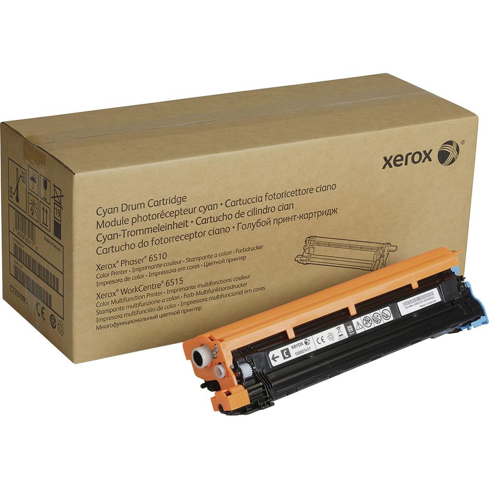 Xerox WC 6515/Phaser 6510 Drum Cartridge - Laser Print Technology - 48000 - 1 Each - Cyan. Picture 1