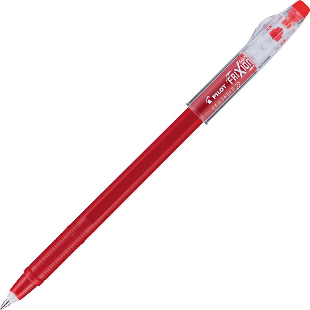 Pilot Gel Ink Pen - Erasable - Red Ink - Gel-based - Document, Writing - 1 Dozen. Picture 1