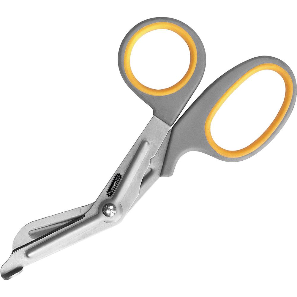 PhysiciansCare 7" Titanium Bandage Shears - Titanium - Gray - 1 Each. Picture 1