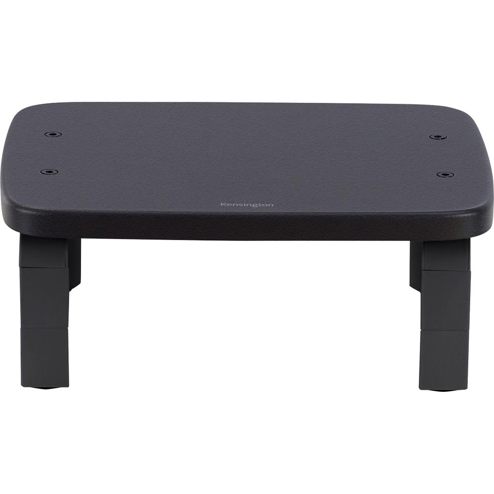 Kensington SmartFit Monitor Stand - Black - Up to 21" Screen Support - 40 lb Load Capacity - 10" Height x 11.8" Width x 9.4" Depth - Desktop - Black - Ergonomic. Picture 1