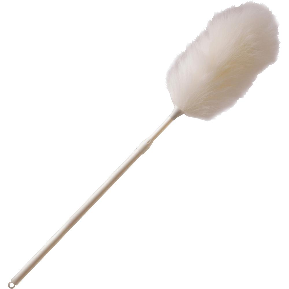 Ettore Lightweight Lambswool Duster - Lamb's Wool Bristle - 42" Handle Length - 1 Each. Picture 1