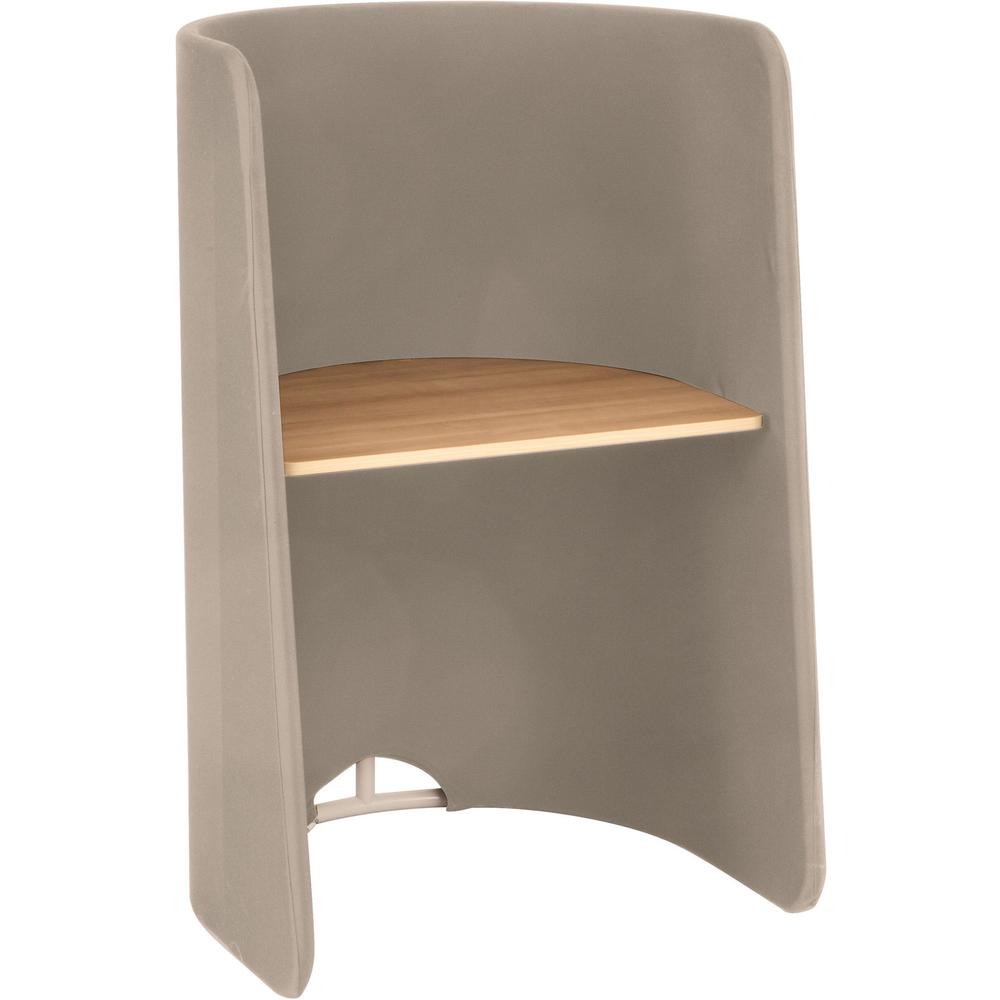 Safco Roam Touchdown Workstation - Beech Rectangle, Laminated Top x 34" Table Top Width x 24" Table Top Depth - 51.50" Height x 33" Width x 30" Depth - Assembly Required - 1 Each. Picture 1