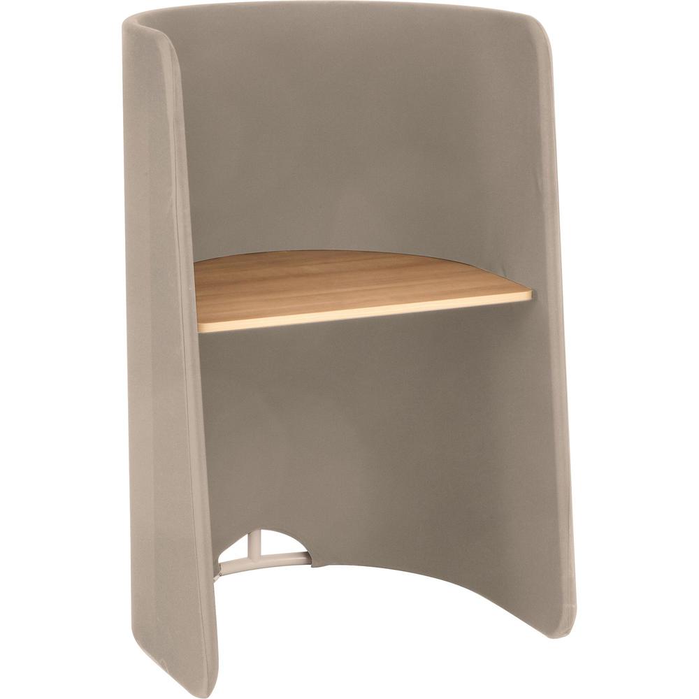 Safco Roam Touchdown Workstation - Beech Rectangle, Laminated Top x 34" Table Top Width x 24" Table Top Depth - 51.50" Height x 33" Width x 30" Depth - Assembly Required - 1 Each. Picture 1