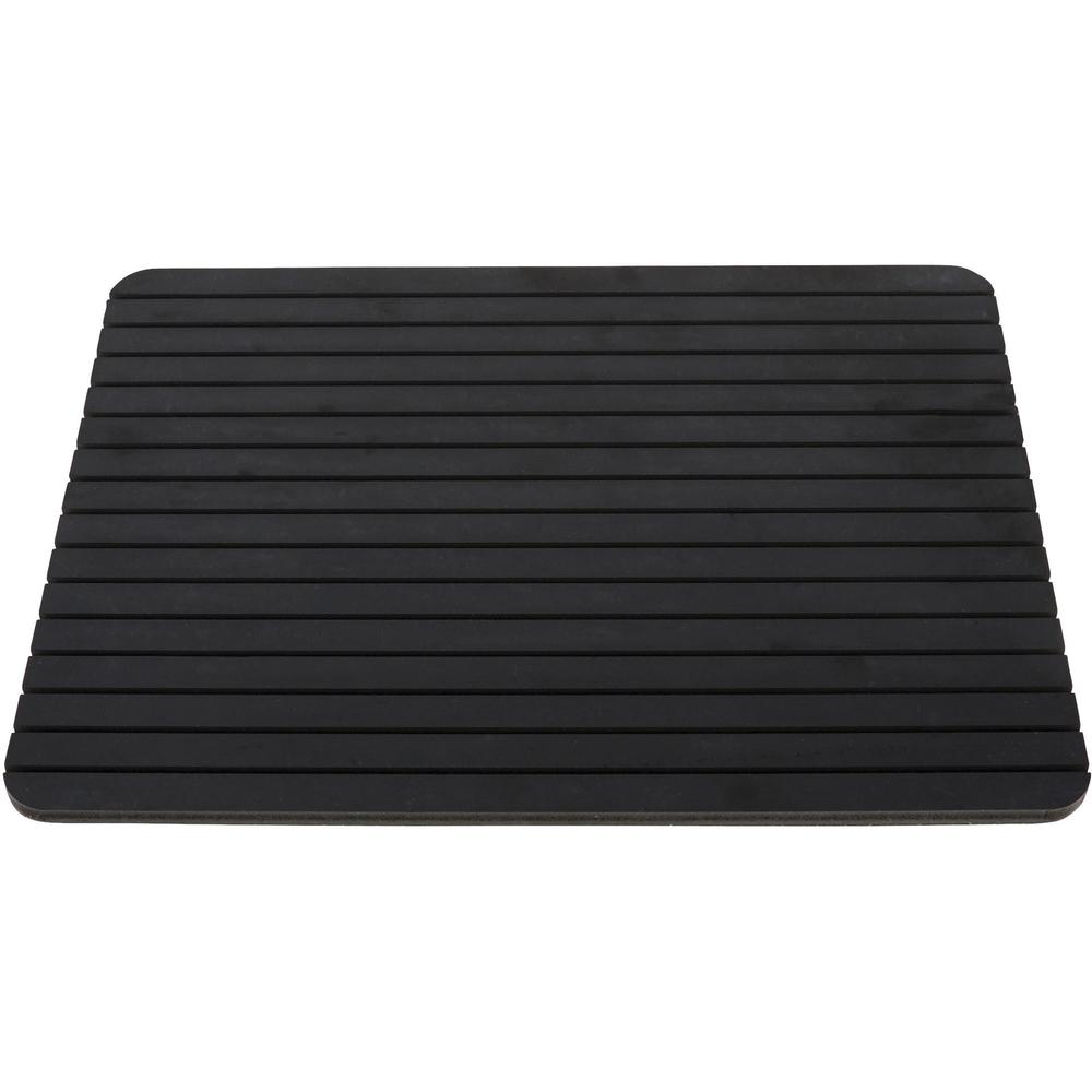 Advantus ID Badge Tray Organizer - 0.3" Height x 11.4" Width x 15.4" Length - Polyvinyl Chloride (PVC) - Black - 1 Each. Picture 1