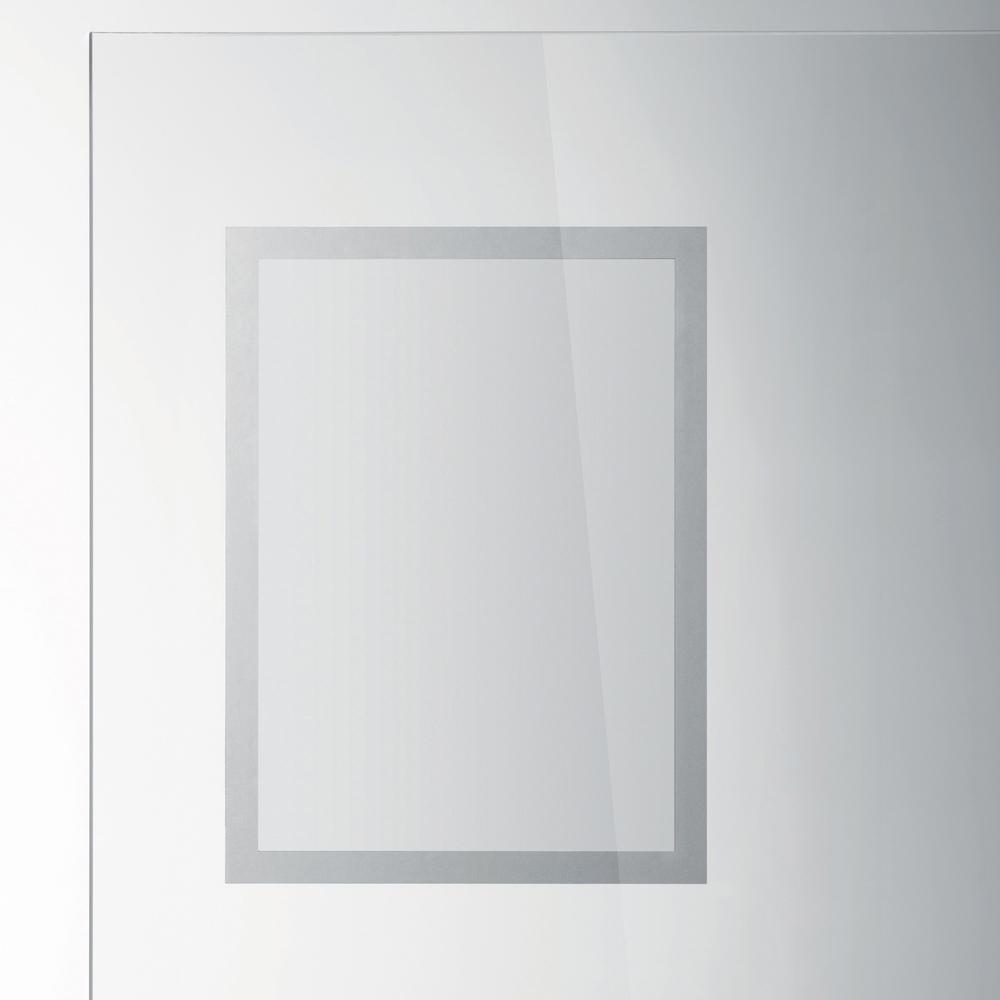 DURABLE The Infoframe - 2 / Pack - Glass-mountable, Window-mountable - Removable, Repositionable, Heat Resistant, UV Resistant, Sturdy, Both Sides Display. Picture 1