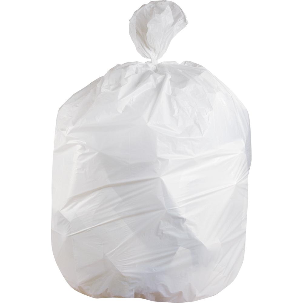 Heritage Bag 0.5 Mil LLD Extra Heavy Can Liners - 16 gal Capacity - 32" Length x 24" Width x 0.50 mil (13 Micron) Thickness - White - Waste Disposal - 25/Roll - 20 / Carton. Picture 1
