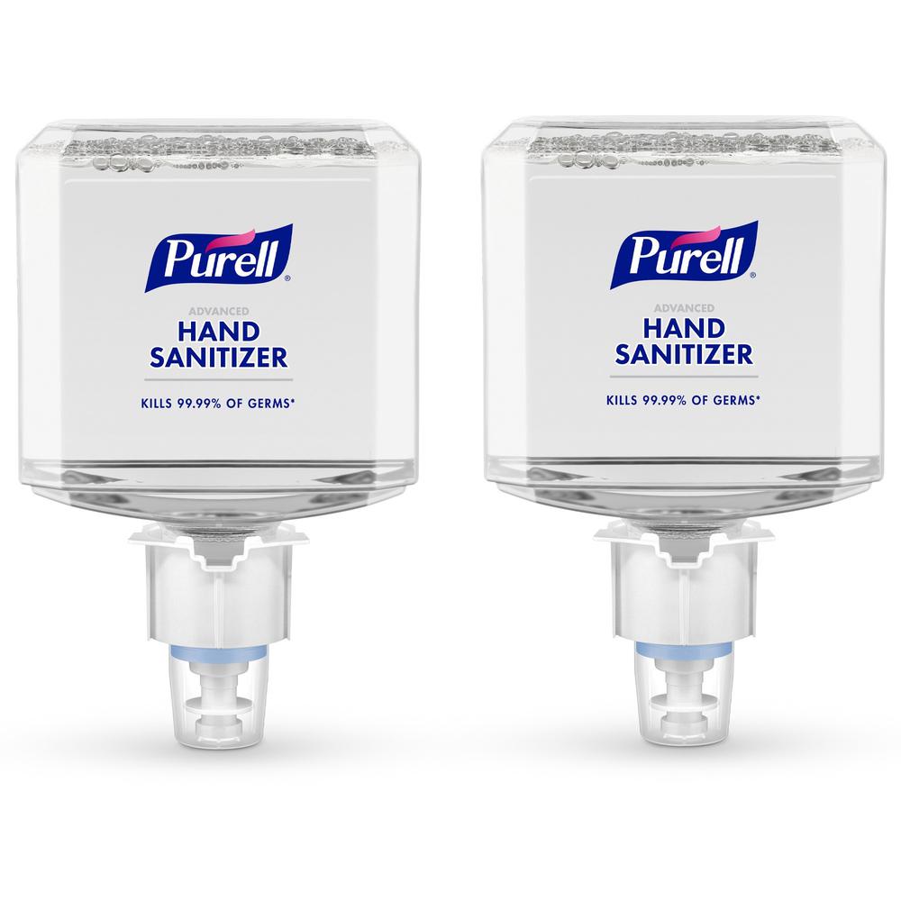 PURELL&reg; Advanced Hand Sanitizer Foam Refill - Clean Scent - 1.27 quart - Touchless Dispenser - Kill Germs - Hospital, Hand, Healthcare, Skin - Moisturizing - Clear - Dye-free, Refillable, Fragranc. Picture 1