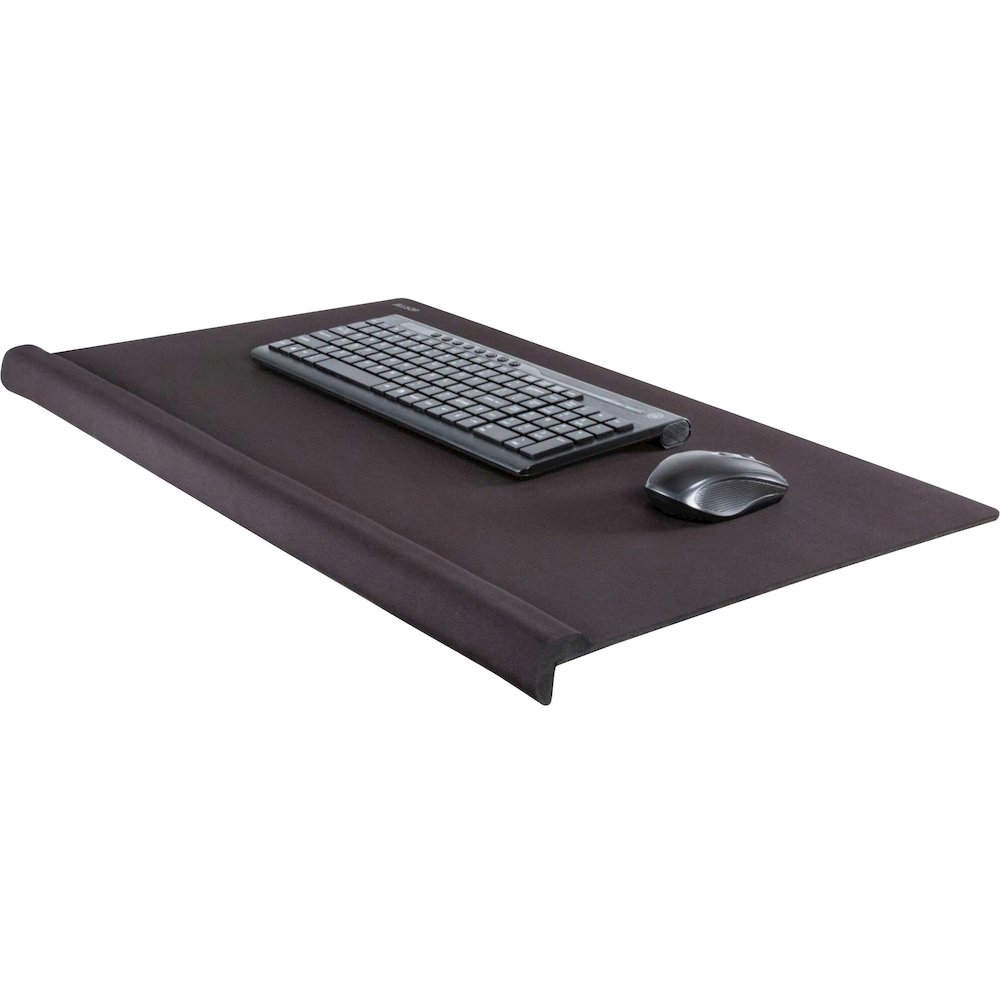 Allsop ErgoEdge Deskpad - Rectangular - 16.5" Width x 29.5" Length - Fabric, Foam - Black. Picture 1