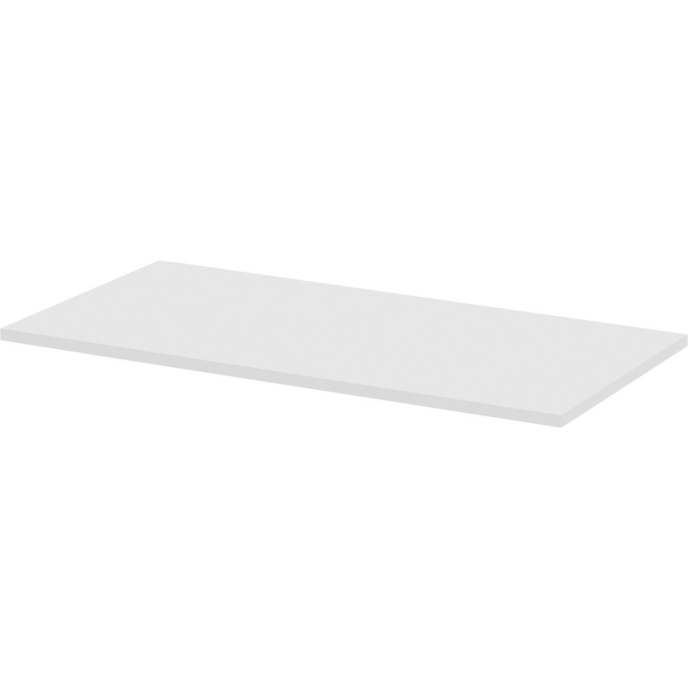 Lorell Training Tabletop - White Rectangle Top - 48" Table Top Length x 24" Table Top Width x 1" Table Top Thickness - Assembly Required - Particleboard, Melamine Top Material - 1 Each. Picture 1