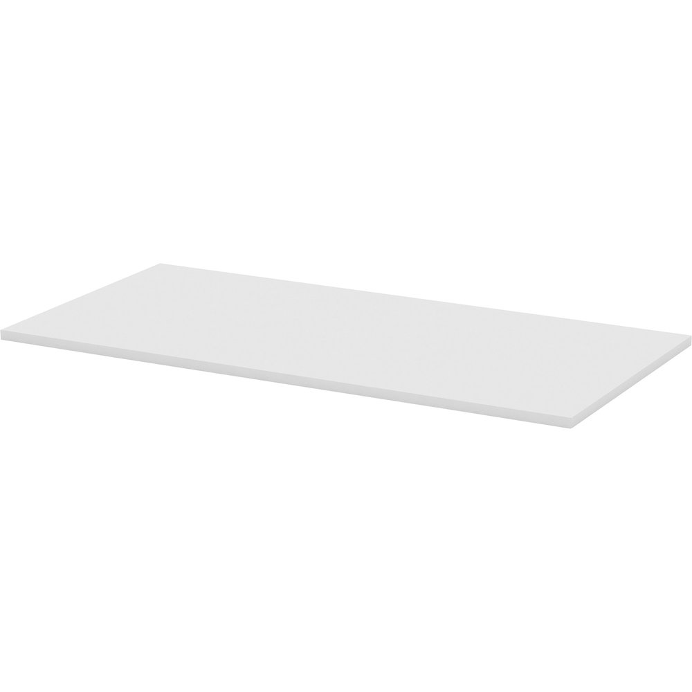 Lorell Training Tabletop - White Rectangle Top - 60" Table Top Length x 30" Table Top Width x 1" Table Top Thickness - Assembly Required - Particleboard, Melamine Top Material - 1 Each. Picture 1