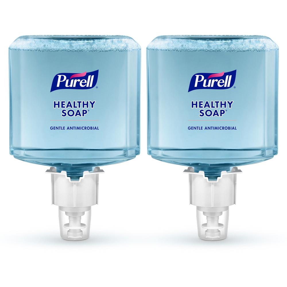 PURELL&reg; ES6 HEALTHY SOAP™ 0.5% BAK Antimicrobial Foam - Fragrance-free Scent - 1.27 quart - Pump Bottle Dispenser - Soil Remover, Odor Remover, Kill Germs - Hand, Skin - Moisturizing - Antib. Picture 1