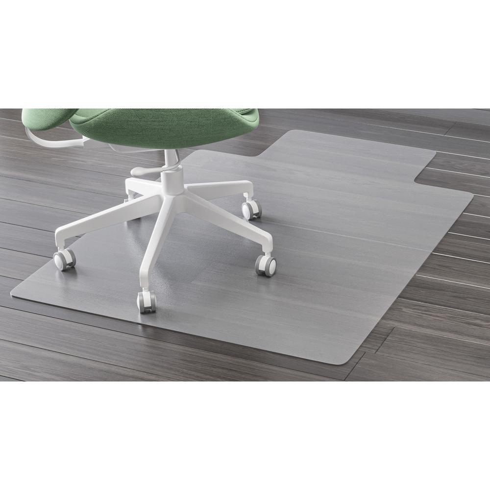 Deflecto EconoMat PLUS with Micropel Antimicrobial for Hard Floors - Hard Floor, Hardwood Floor, Tile Floor, Laminate Floor, Linoleum Floor, Concrete - 48" Length x 36" Width x 0.500" Thickness - Rect. Picture 1