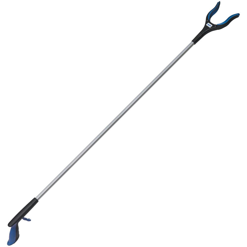 Ettore Grip 'n Grab Multipurpose Pickup Tool - 50" Length - Blue, Black - Rubber, Aluminum, Plastic - Rust Proof, Comfortable Grip, Lightweight - 1 Each. Picture 1