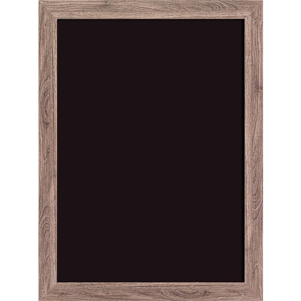 U Brands Magnetic Chalkboard - 18" (1.5 ft) Width x 24" (2 ft) Height - Decor Rustic Frame - Horizontal/Vertical - 1 Each. Picture 1