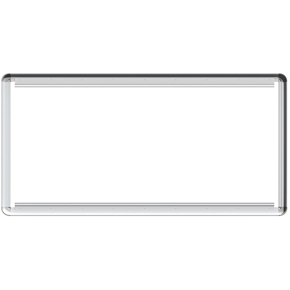 Lorell Mounting Frame for Whiteboard - Silver - Aluminum - 1 Each. Picture 1