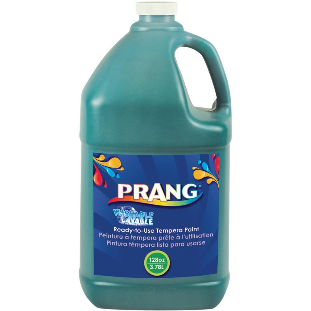 Prang Washable Tempera Paint - 1 Color(s) - Green - 1 gal - Washable - 1 Each. Picture 1