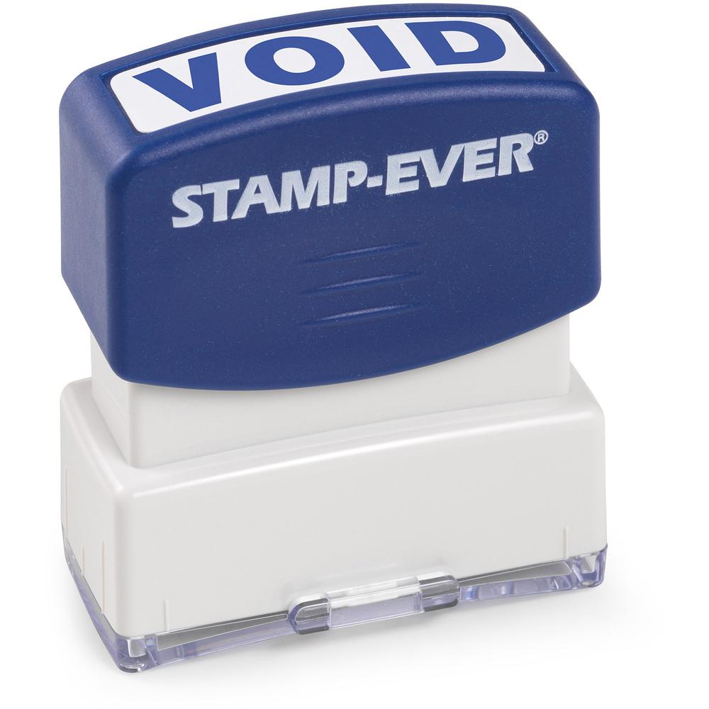 Trodat Pre-inked VOID Stamp - Text Stamp - VOID - 1.69" Impression Width x 0.56" Impression Length - 50000 Impression(s) - Blue - 1 Each - TAA Compliant. Picture 1