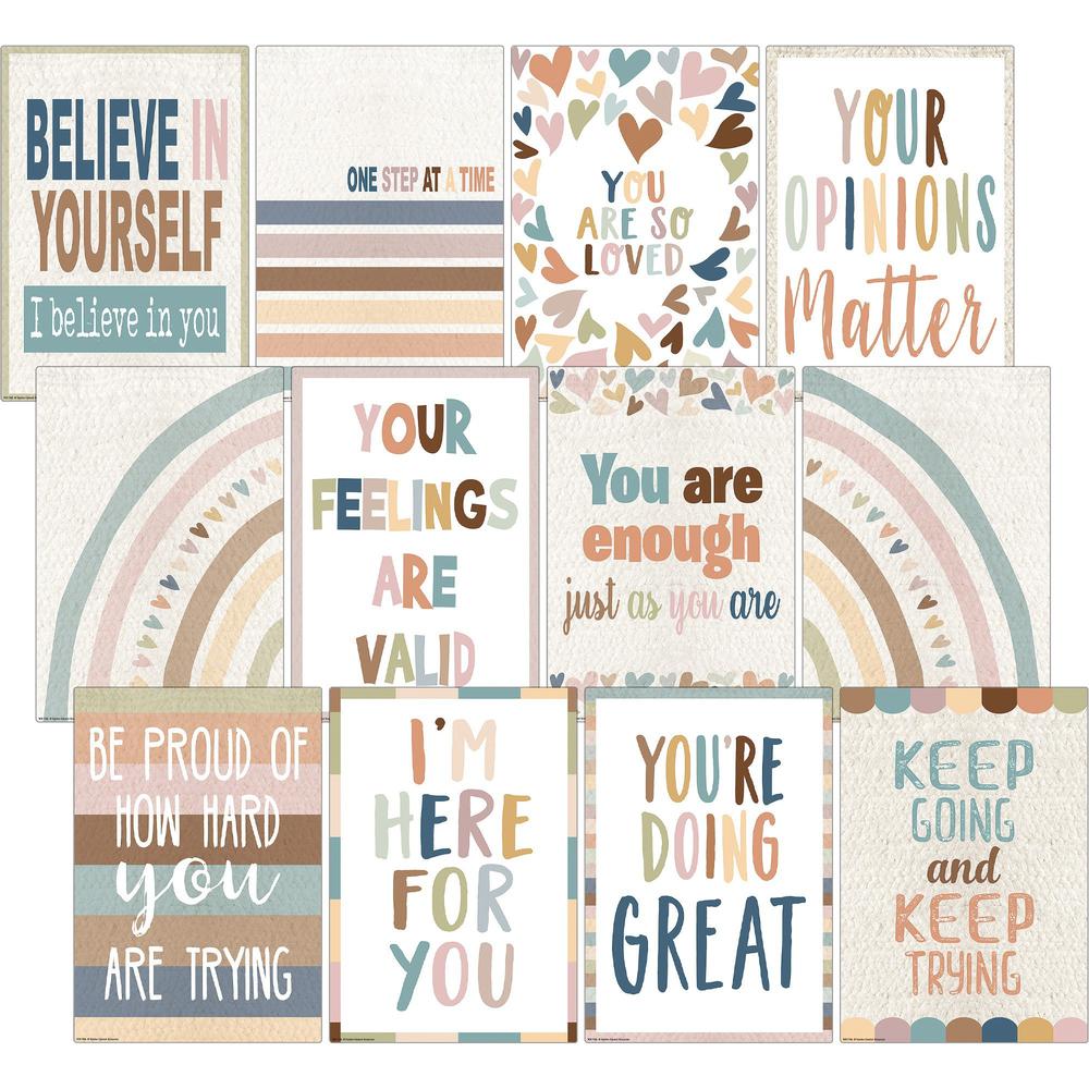 Teacher Created Resources Inspirational Posters Pack - 15.8" Width - Multi. Picture 1