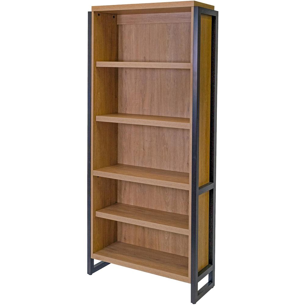 Mason Open Wood Laminate Bookcase. Picture 1