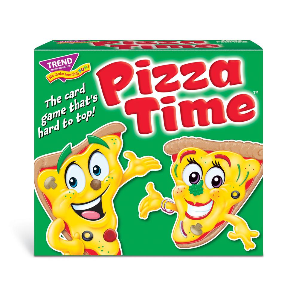 Trend Pizza Time Three Corner Card Game - 63 Card(s) - Fun - Mystery - 2 to 4 Players - 1 Each. Picture 1