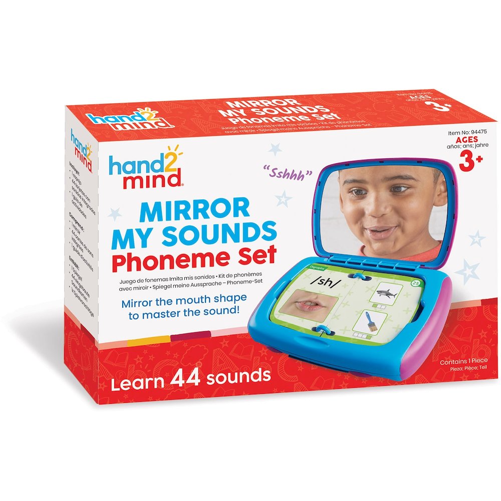 Learning Resources Mirror My Sounds Phoneme Set - Mirror Toy - Multi. Picture 1