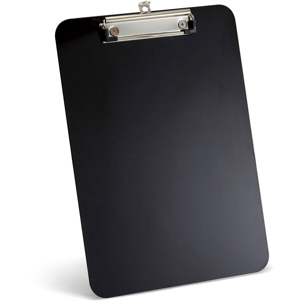 Officemate Magnetic Clipboard - Plastic - Black - 1 Each. Picture 1