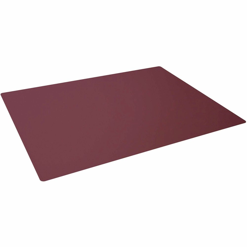 DURABLE Desk Mat 650x500 mm with Contoured Edges PP - Office - 19.69" Length x 25.59" Width - Rectangular - Polypropylene, Plastic - Red - 1 Each. Picture 1