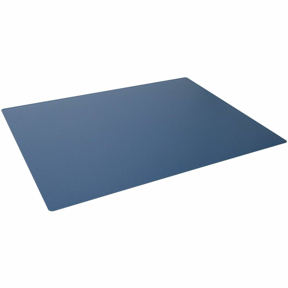 DURABLE Desk Mat 650x500 mm with Contoured Edges PP - Office - 19.69" Length x 25.59" Width - Rectangular - Polypropylene, Plastic - Navy Blue - 1 Each. Picture 1
