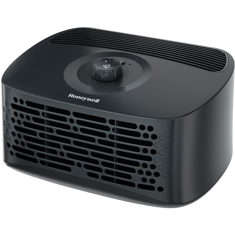 Honeywell True HEPA Tabletop Air Purifier - True HEPA, HEPA, Activated Carbon - 90 Sq. ft. - 695.7 gal/min - Black. Picture 1