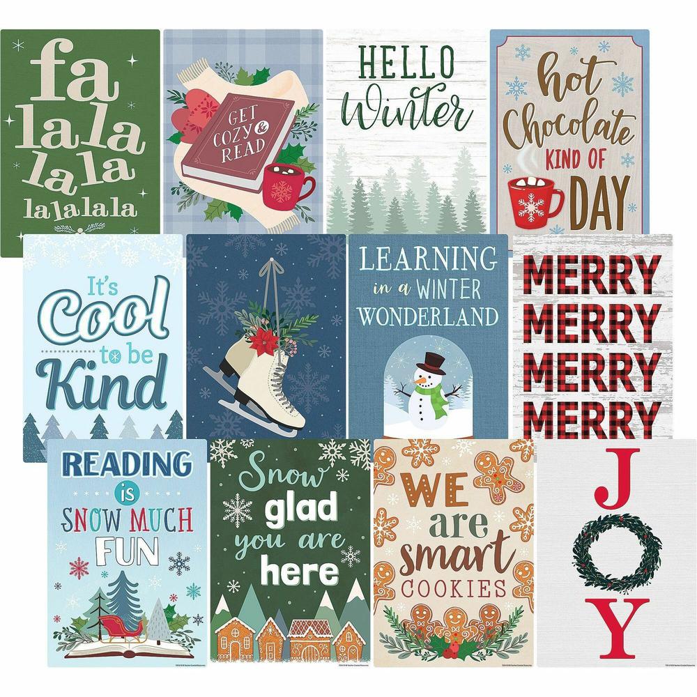 Teacher Created Resources Seasonal Classroom Posters - 11" Width x 15.7" Height - Multi. Picture 1