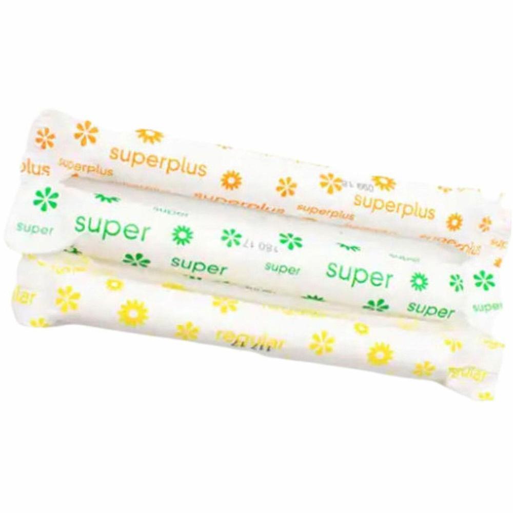 Tampon Tribe Organic Tampons - Cardboard Applicator - 250 / Carton - Hypoallergenic, Chlorine-free, Absorbent, Anti-leak. Picture 1