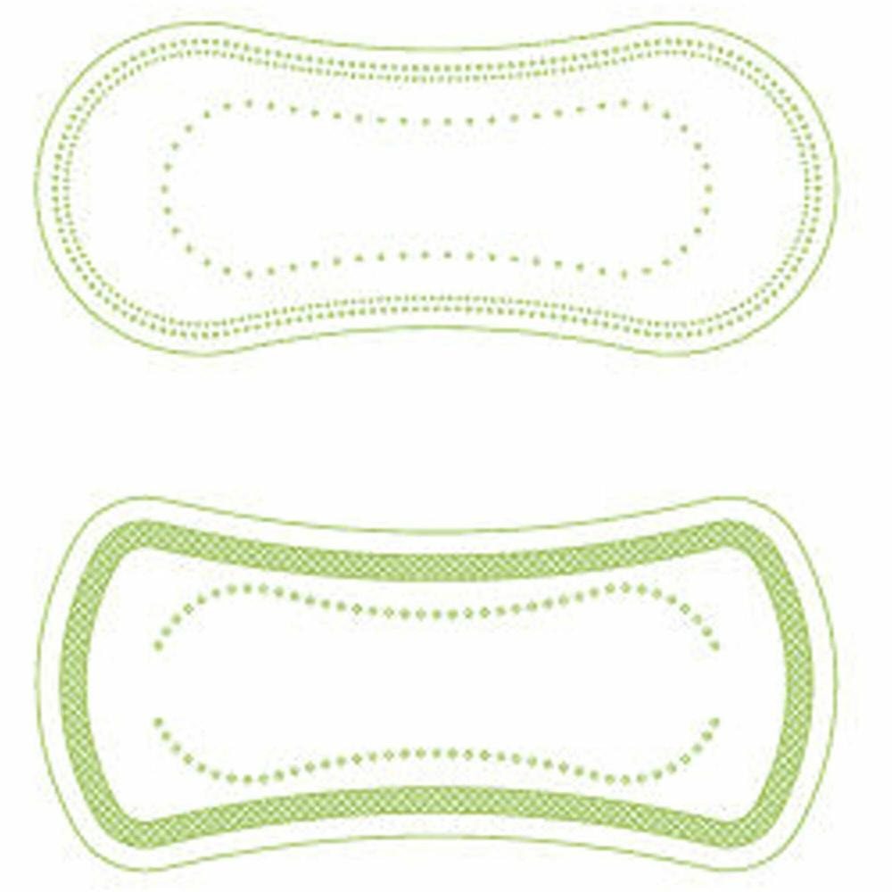 Tampon Tribe Organic Panty Liners - 500 / Carton - Hypoallergenic, Anti-leak, Chlorine-free, Individually Wrapped, Comfortable. Picture 1