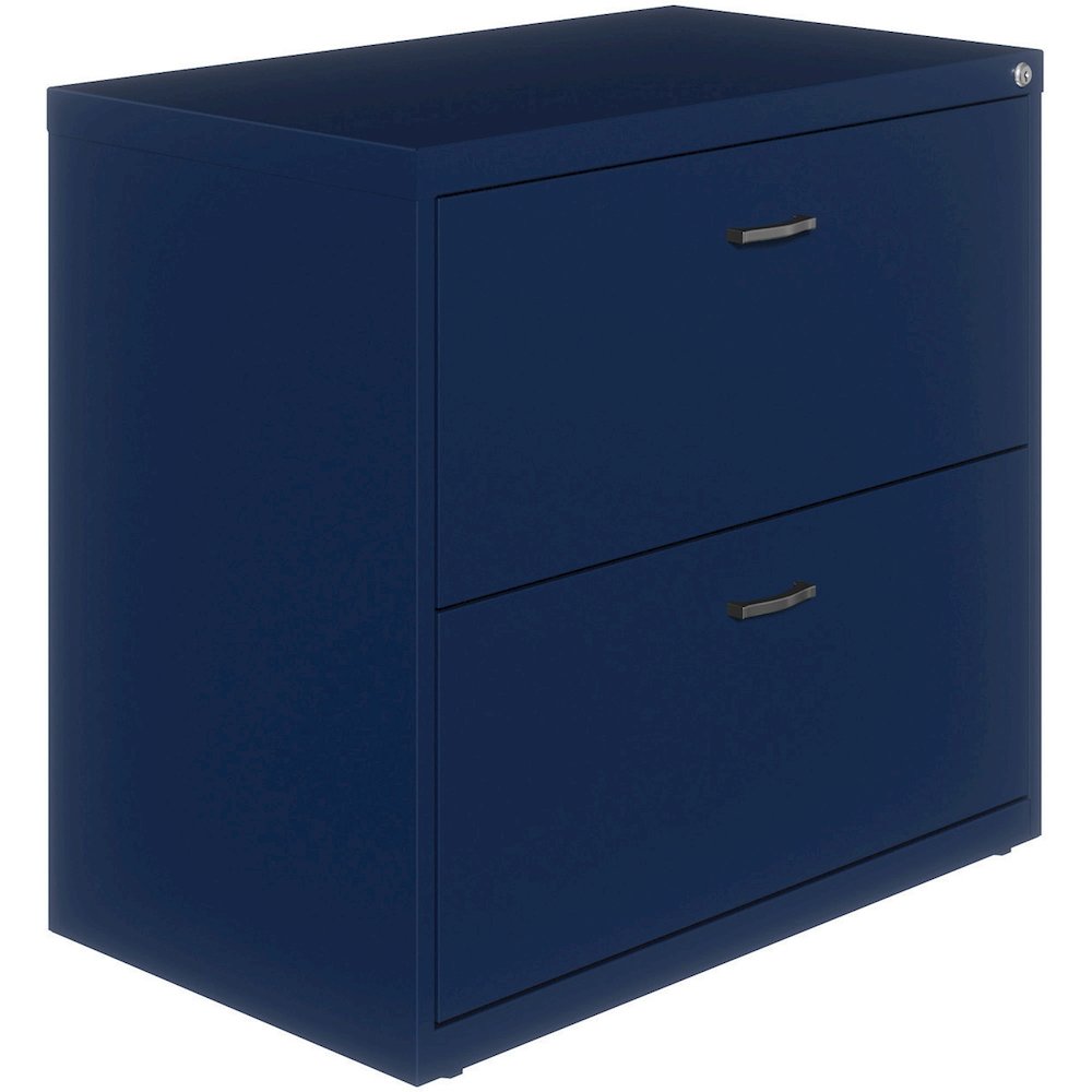 NuSparc 2-Drawer Lateral File - 30" Width x 17.6" Depth x 27.7" Height - 2 x Drawer(s) for File - Letter - Lateral - Interlocking, Anti-tip, Ball Bearing Slide, Ball-bearing Suspension, Removable Lock. Picture 1