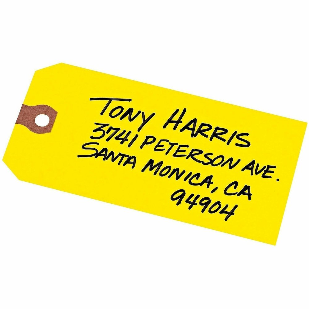 Avery&reg; Unstrung Shipping Tags, 11.5 pt. Stock, 4-3/4" x 2-3/8" , 1,000 Yellow Hang Tags - 4.75" Length x 2.37" Width - Rectangular - Card Stock - Yellow - 1000 / Box. Picture 1