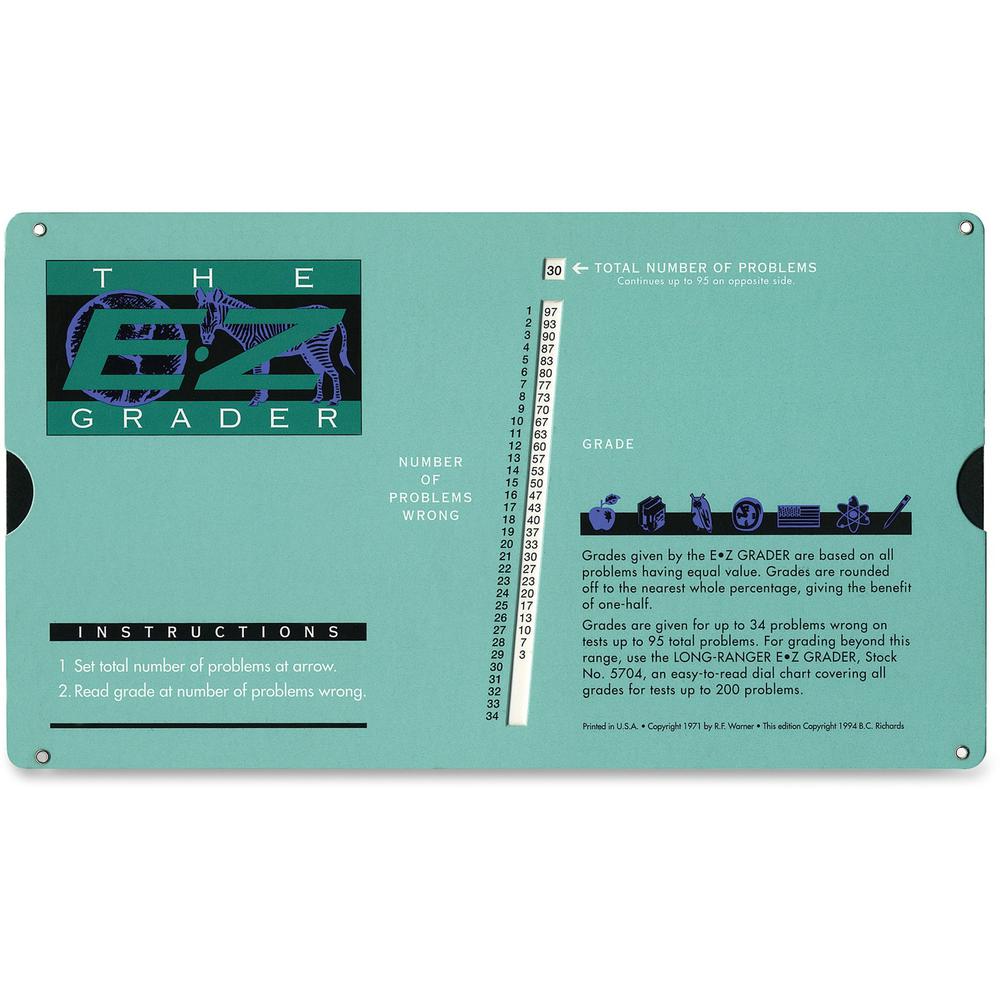 Advantus E-Z Grader Chart - Skill Learning: Chart - 1 Each. Picture 1